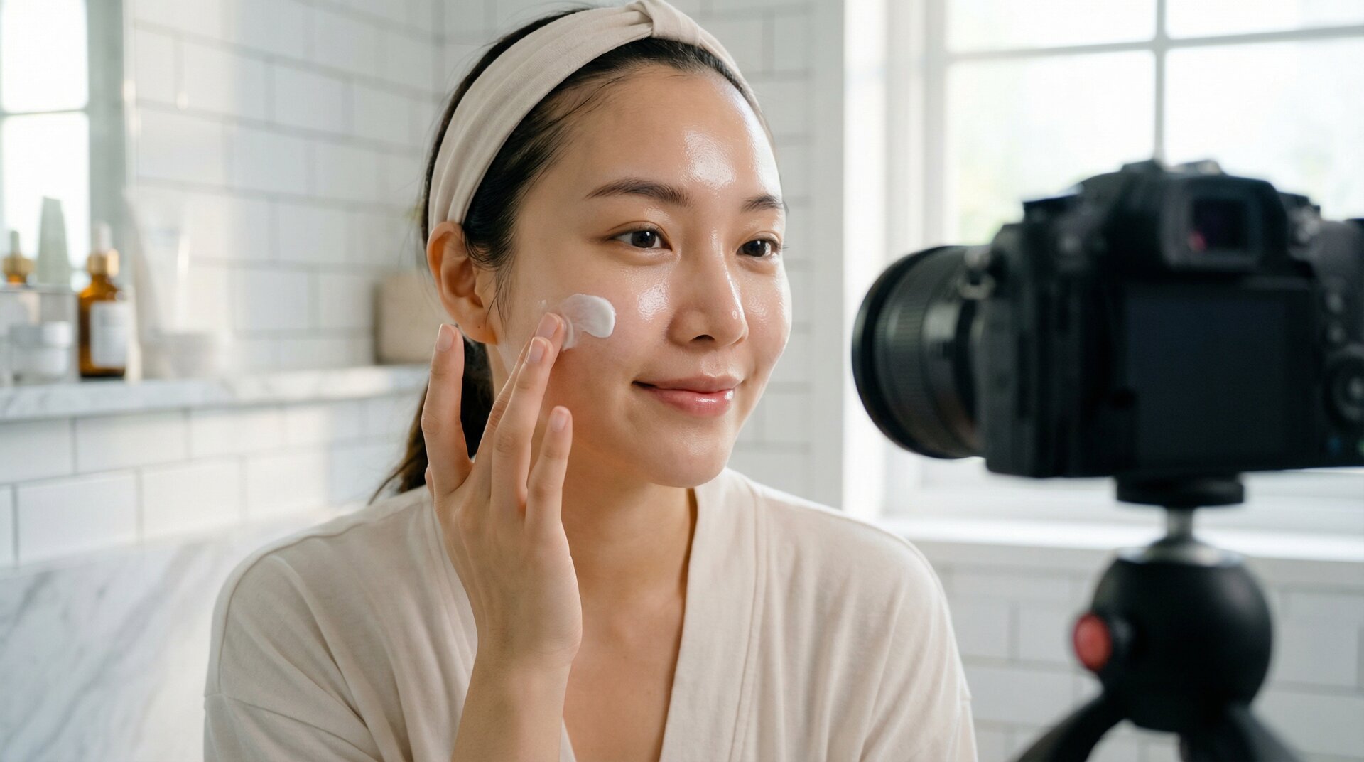 国产自拍护肤视频教程