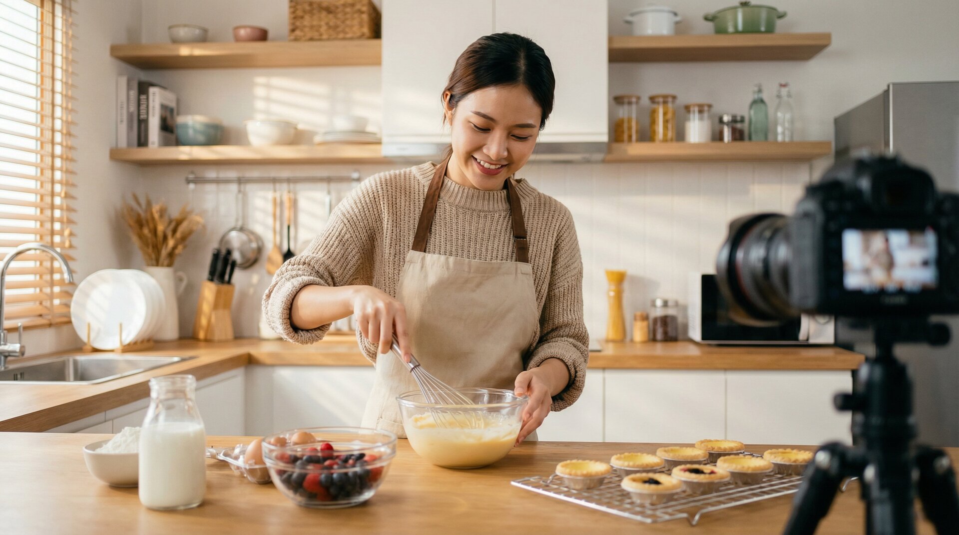 国产自拍美食视频教程